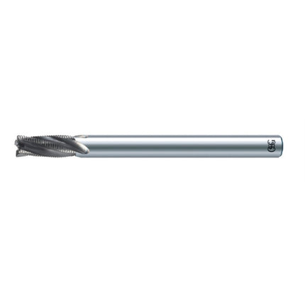 OSG STEEL-PRO Carbide Roughing End Mill, 4F SPRE-110 D11.0X12X28X80(SP4RX11X28)