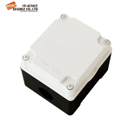 SEGIBIZ Push Button Box, Aluminum, 1-Hole, Undrilled SG-CB-0001