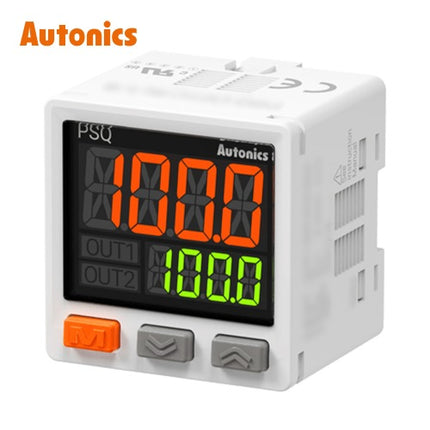 AUTONICS Digital Pressure Sensor, Dual Display PSQ-C01C-R1/8