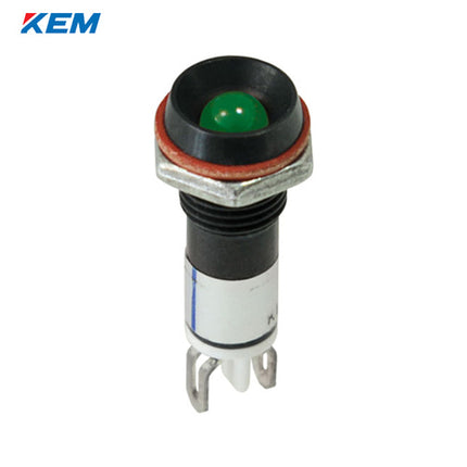 KEM KEM LED Indicator Light, Ø8, Standard-Brightness, DC5V, Green KLJS-08D05G