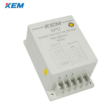 KEM Surge Protective Device (SPD), Three-Phase + N, Power Grounding Type K80-380V4Y