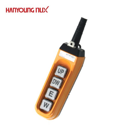 HANYOUNG Hoist Switch, 4-Button, Korean Up/Down/Left/Right, HY-P1024BB 1a-1a