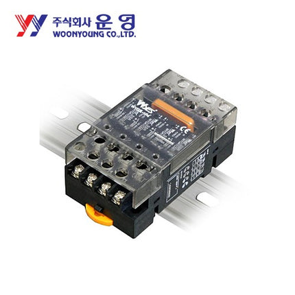 WOONYOUNG Solid State Relay (SSR), Socket Type, DIN Rail Mount (Pack of 10) WYGA4C01Z4