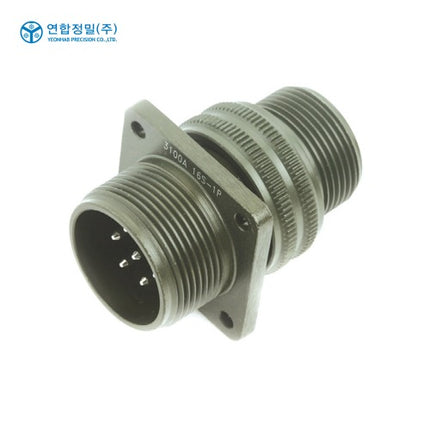 YEONHAB MS Connector Wall-Mount Receptacle, Male MS3100A18-10P YH3100A18-10P