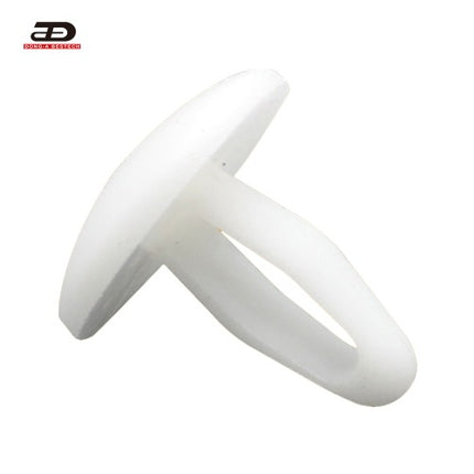 DONG-A Mounting Button Nameplate Pin, White (Pack of 2000) DAMB31