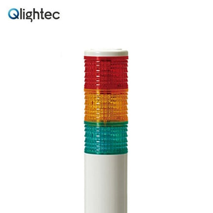 QLIGHT Signal Tower Light, LED, 3-Tier, AC220V ST56ELF-3