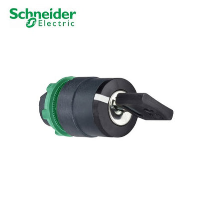 SCHNEIDER Key Selector Switch, 2-Position, Ø22mm ZB5AG02