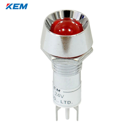 KEM KEM LED Indicator Light, Ø10mm, Standard-Brightness, DC48V, Red KLB-10D48R