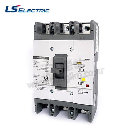 LS ELECTRIC Industrial Earth Leakage Circuit Breaker (ELCB), 125A, 30mA EBS203c