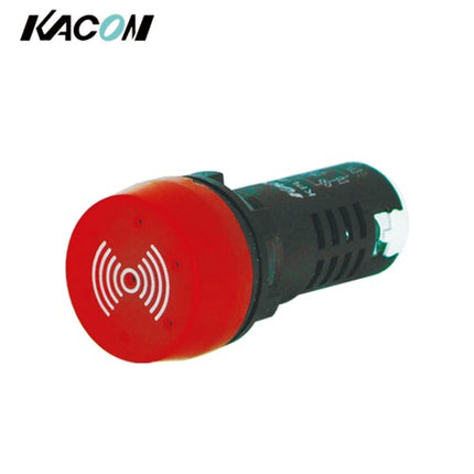 KACON Illuminated Buzzer, Single Tone, Red, KPL-BZIR24 AC/DC24V