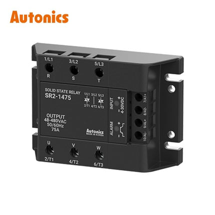 AUTONICS Solid State Relay (SSR), Separate Heat Sink Type, 2-Phase SR2-1475