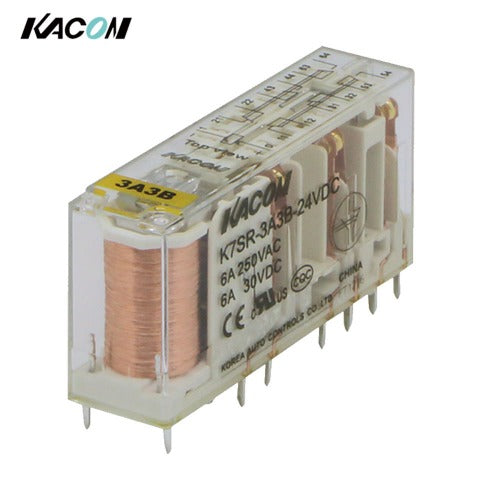 KACON Safety Relay, 3NO + 3NC K7SR-3A3B-24VDC