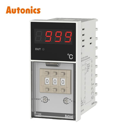 AUTONICS Temperature Controller, Digital Thumbwheel Switch Type T3H-B4SK4C-N