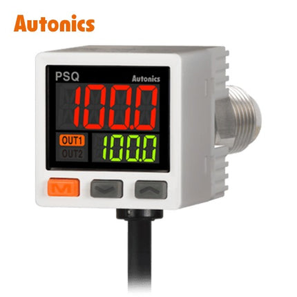 AUTONICS Digital Pressure Sensor, Dual Display PSQ-BC1U-R1/8