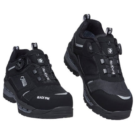 BLACKYAK WORKWEAR 4" Dial Closure Safety Shoes YAK-4000G 4"-235mm/BLACK