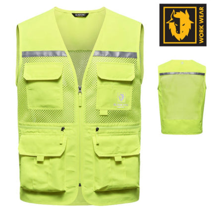BLACKYAK WORKWEAR Safety Vest S- 100"/LIME