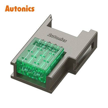 AUTONICS Sensor Connector, Wire-Mount Plug Socket, Green (Pack of 50) CNE-S04-GN