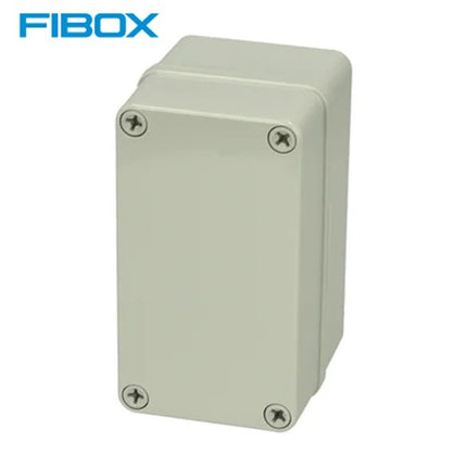 FIBOX Junction Box (Hi-Box), 140 x 80 x 85 mm, Indoor, Gray ABS, C 85 G