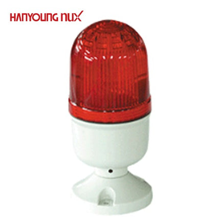 HANYOUNG Warning Light, Ø70, Steady Only, Red, DC24V SLB060-RAC51R
