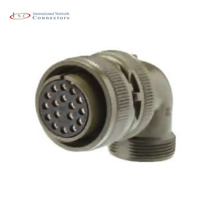 INC Military MS Connector, Plug Type, Female, With Clamp MS3108A14-6S