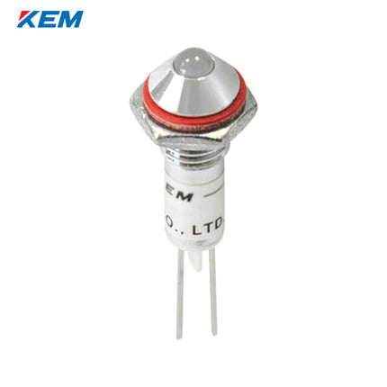 KEM KEM LED Indicator Light, Ø6mm, DC5V, White KLH-06D05W