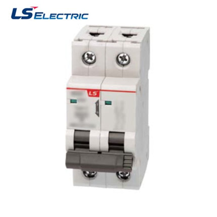 LS ELECTRIC Miniature Circuit Breaker (MCB), UL Listed, BK63HU, 2P, 3A, 10kA, UL 12Ii