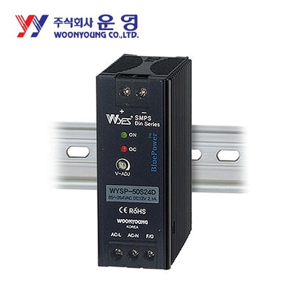 WOONYOUNG Switching Power Supply (SMPS), DIN Rail Mount WYSP-30S05D