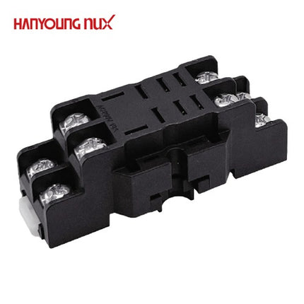 HANYOUNG 2-Pole Relay Socket HS-R-L02