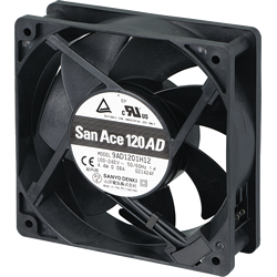 SANYO DENKI AC/DC Cooling Fan (120×38AD), 9AD1201H1