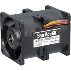 SANYO DENKI DC Cooling Fan (60×76CRA), 9CRA0612P0
