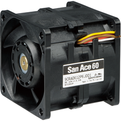 SANYO DENKI DC Cooling Fan (60×56CRA), 9CRA0612P6