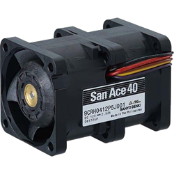 SANYO DENKI DC Counter-Rotating Fan (40×56CRH) 9CRH0412P5J001
