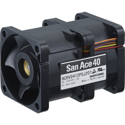 SANYO DENKI DC Counter-Rotating Fan (40×56CRV) 9CRV0412P5J201