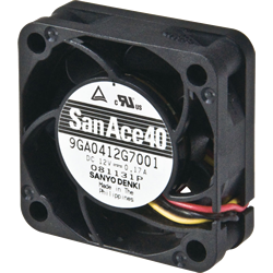 SANYO DENKI DC Cooling Fan (40×15GA), 9GA0412