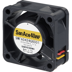SANYO DENKI DC Cooling Fan (40×20WFA), 9WFA0424G6