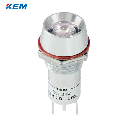 KEM KEM LED Indicator Light, Ø12mm, High-Brightness, AC220V, White KLU-12A220W