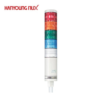 HANYOUNG Signal Tower Light, Steady Only, 5-Tier STL060-AC515M