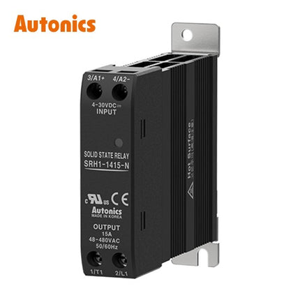 AUTONICS Solid State Relay (SSR), Voltage Input Type, Single-Phase SRH1-1415