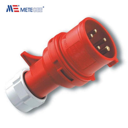 METE Plug, Straight Type, 32A, 380-415V, 406111V