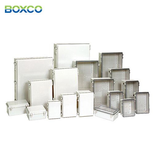 BOXCO Terminal Box, Plastic Pin Box Enclosure, Hinge Type, P Series (Sold Individually)