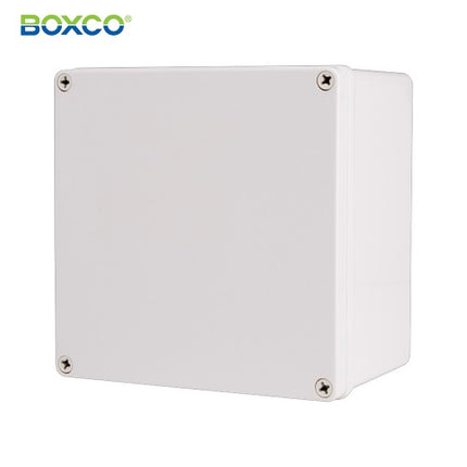 BOXCO Terminal Box, Plastic Enclosure, Bolt Type, ABS, Gray Cover BC-AGS-202013