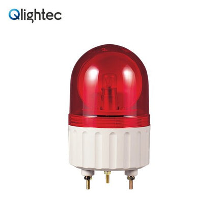 QLIGHT Rotating Warning Light, 80mm, Bulb Type, Reflector S80R