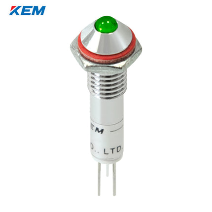 KEM KEM LED Indicator Light, Ø6mm, AC220V, Green KLH-06A220G