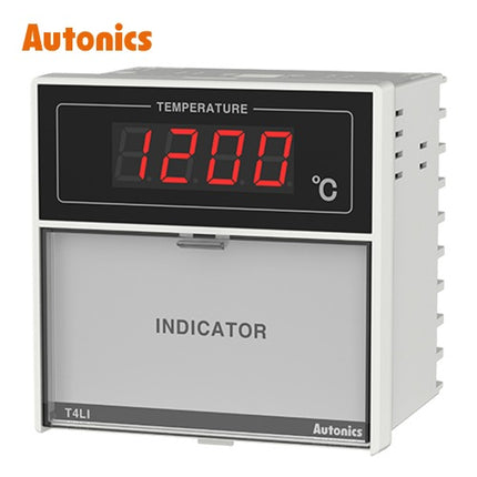 AUTONICS Temperature Controller, Digital Display Only T4LI-N4NP0C-N
