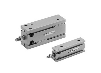 SMC CU Series, Free Mounting Cylinder, non rot, Double Acting, Single Rod, CDU20-80D-A93L