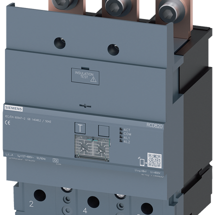 Siemens 3VA9323-0RL30 RCD, 400A, 3 Pole, Type A