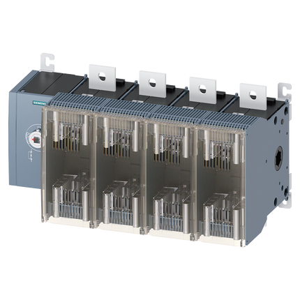 Siemens 3KF5463-0LF11 Fused Switch Disconnector, 4 Pole, 630A Max Current