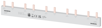 Siemens 5ST3642 SENTRON 2 Phase Busbar, 1.5mm Pitch (Pack of 10)