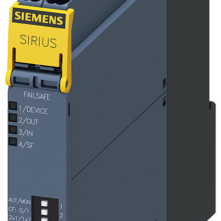 Siemens 3SK1120-2AB40 Dual-Channel Emergency Stop Safety Relay, 24V, 1 Safety Contact(s / 3SK1120-2AB40)