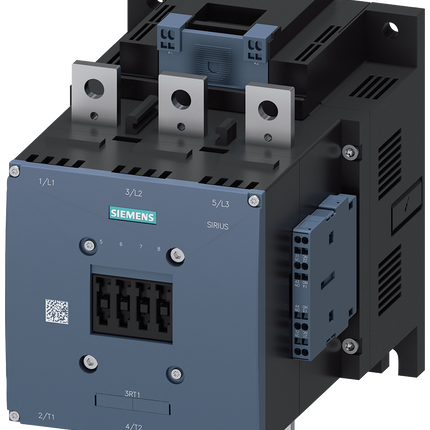 Siemens 3RT1076-2AP36 SIRIUS Contactor, 240 V ac Coil, 3 Pole, 500 A, 250 kW, 2NO + 2NC